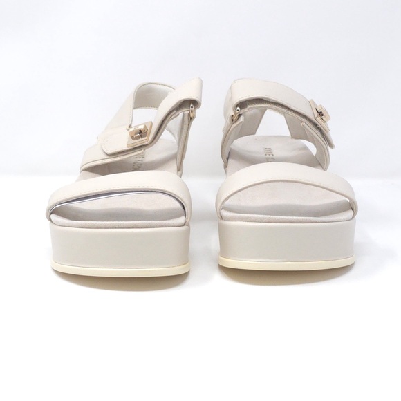Anne Klein Akverse Off White Sandals Women’s 9M - Picture 3 of 10